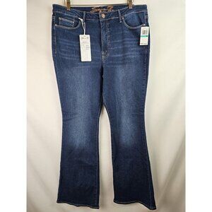 Seven 7 Jeans Women's Size 16 Felicity Slim Flare Denim Jean Pants